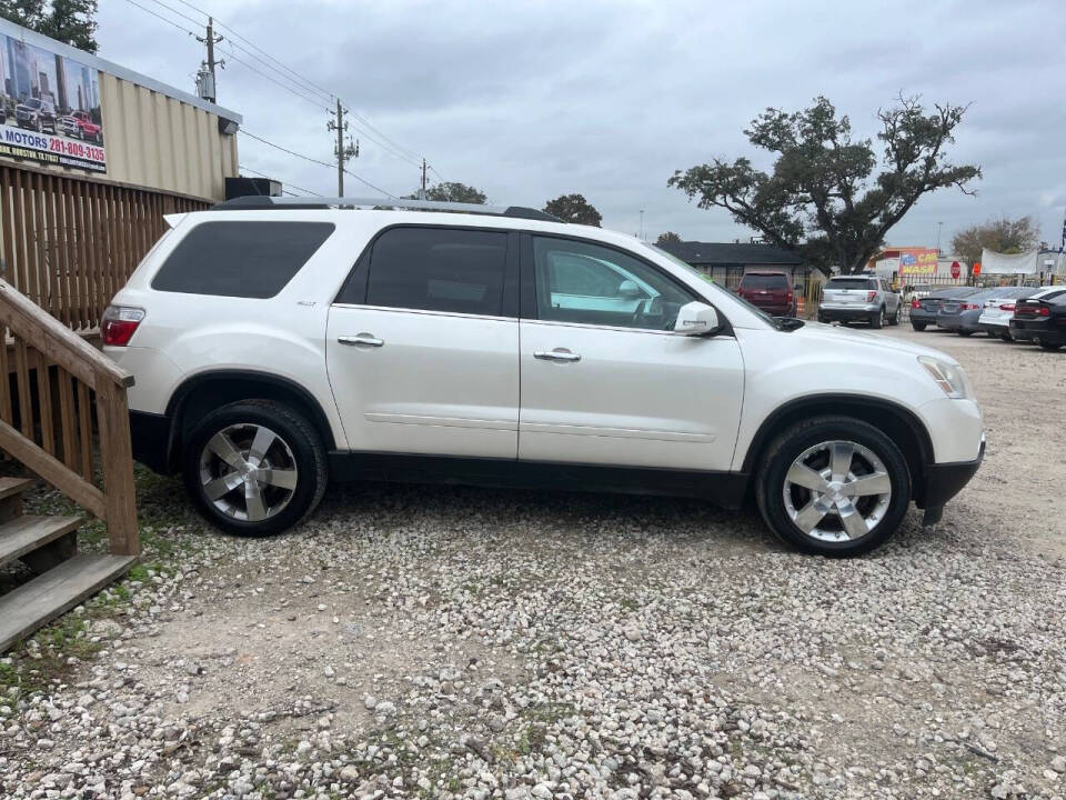 2012 GMC Acadia for sale at Familia Motors in Houston, TX