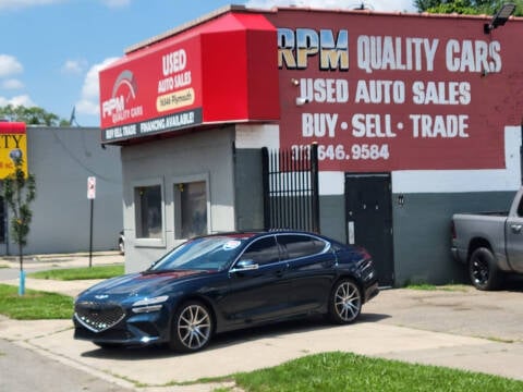 2022 Genesis G70 for sale at RPM Quality Cars in Detroit MI