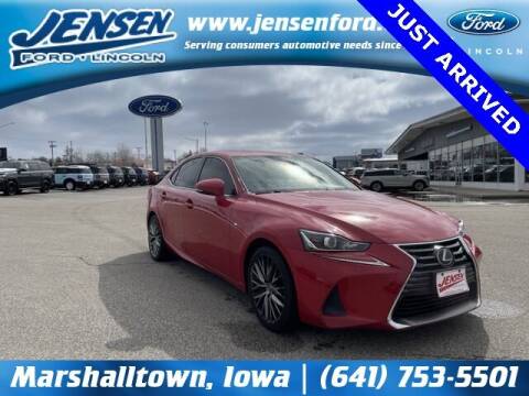 2017 Lexus IS 200t for sale at JENSEN FORD LINCOLN MERCURY in Marshalltown IA