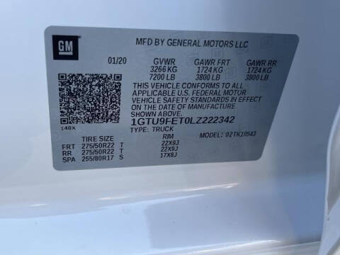 2020 GMC Sierra 1500