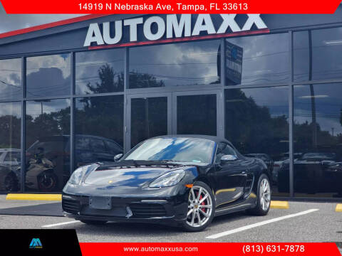 2018 Porsche 718 Boxster for sale at Automaxx in Tampa FL