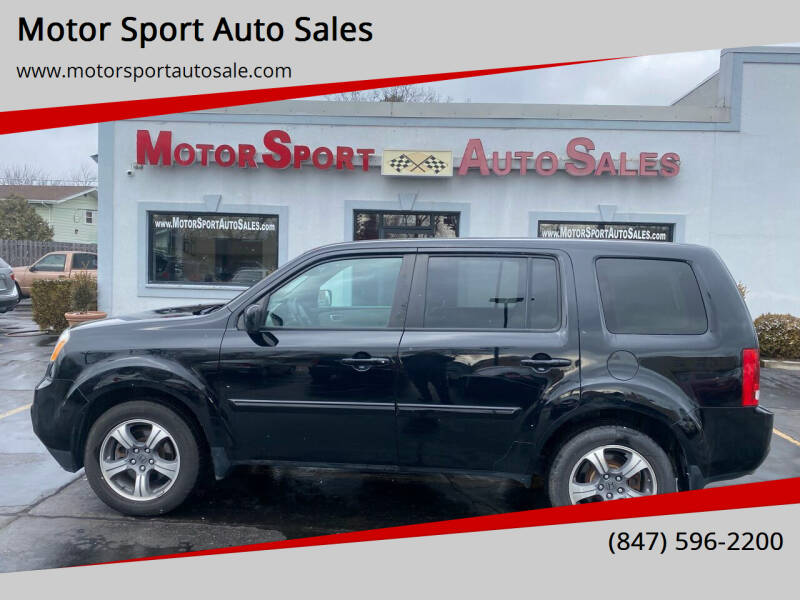 2015 Honda Pilot for sale at Motor Sport Auto Sales in Waukegan IL