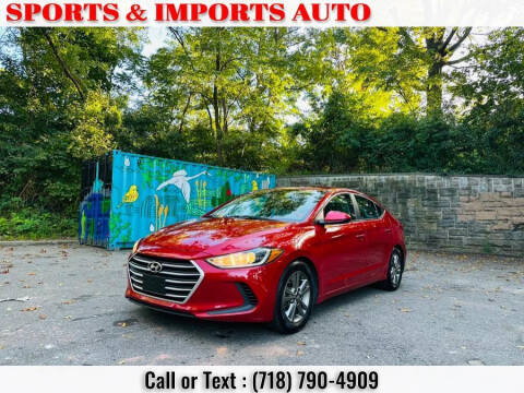 2018 Hyundai Elantra for sale at Sports & Imports Auto Inc. in Brooklyn NY