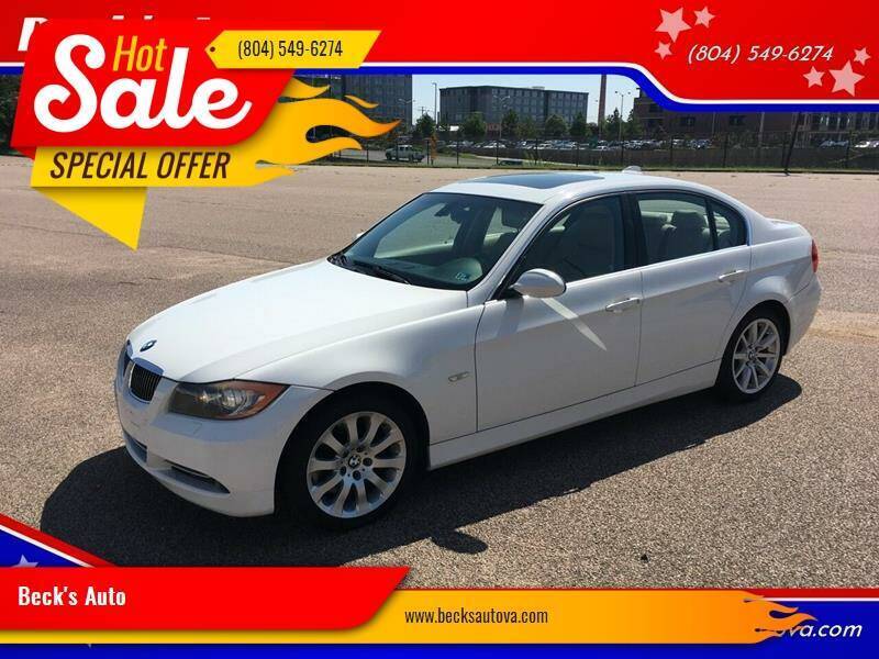 2008 BMW 3 Series for sale at Beck's Auto in Chesterfield VA