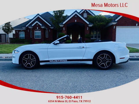 2019 Ford Mustang for sale at Car Capitol in El Paso TX