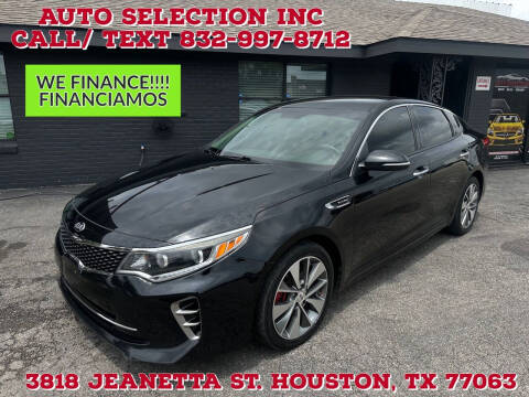 2017 Kia Optima for sale at Auto Selection Inc. in Houston TX