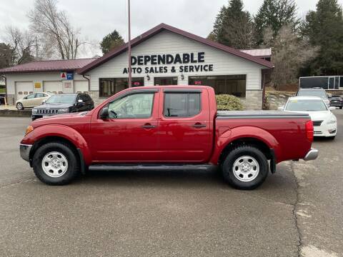 2007 Nissan Frontier for sale at Dependable Auto Sales and Service in Binghamton NY