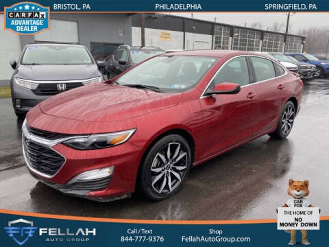 2021 Chevrolet Malibu for sale at Fellah Auto Group in Bristol PA