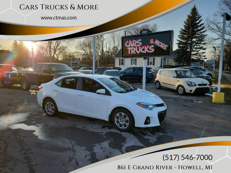 2014 Toyota Corolla for sale at Cars Trucks & More in Howell MI