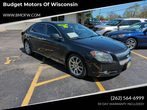 2010 Chevrolet Malibu for sale at Budget Motors of Wisconsin in Racine WI