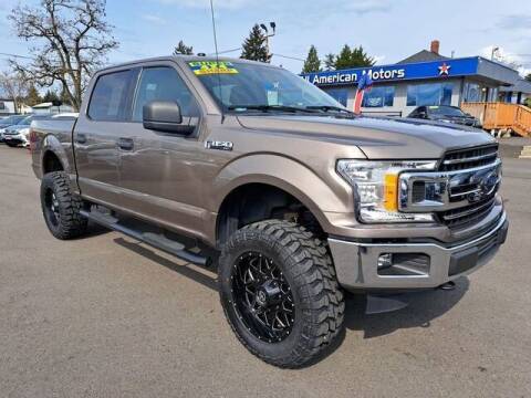 2018 Ford F-150 for sale at All American Motors in Tacoma WA