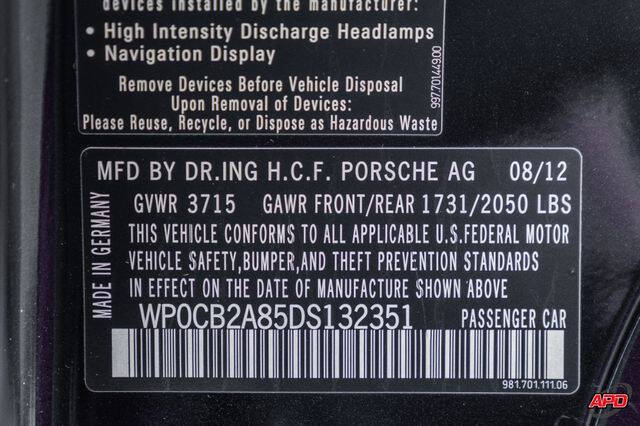 2013 Porsche Boxster S