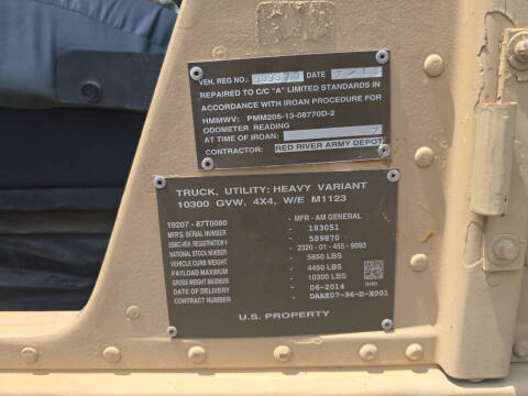 1998 AM General Hummer