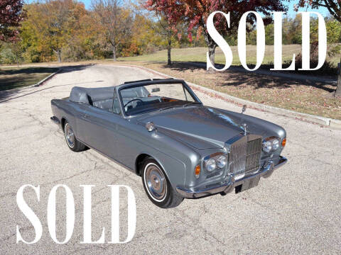 1967 Rolls-Royce Silver Shadow for sale at Park Ward Motors Museum in Crystal Lake IL