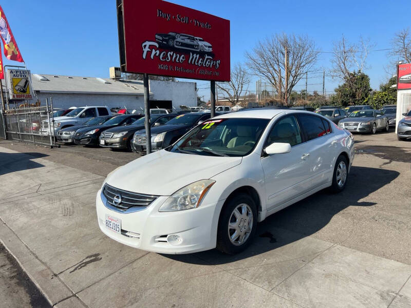 2012 Nissan Altima for sale at FRESNO MOTORS in Fresno CA