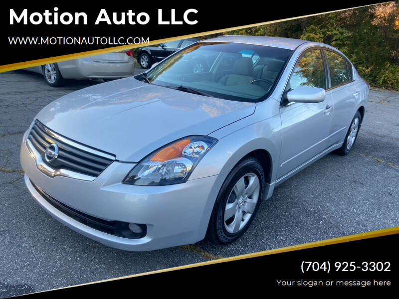 2008 Nissan Altima for sale at Motion Auto LLC in Kannapolis NC