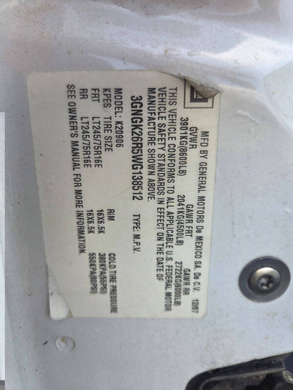 1998 Chevrolet Suburban K2500