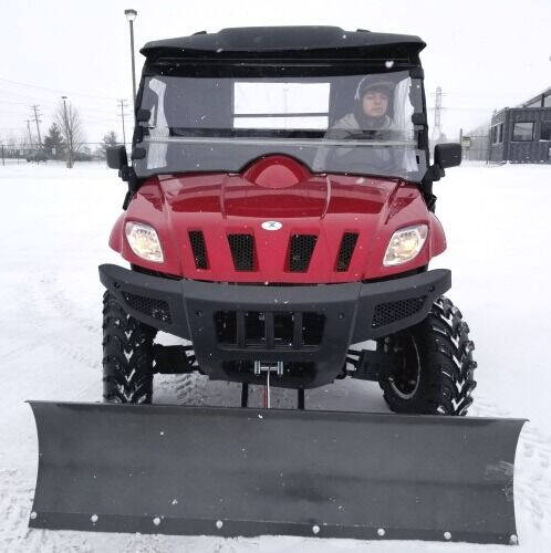 2019 500cc UTV With Snow Plow UTV Ranch Pony Snow Blaster