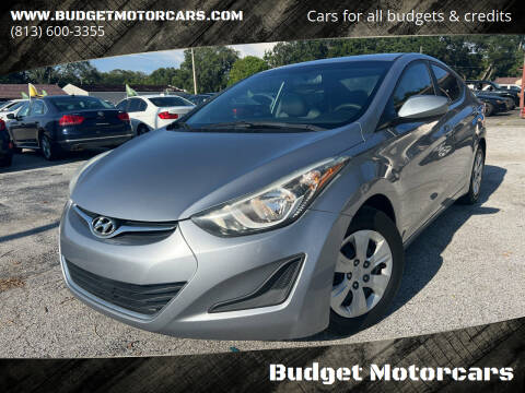 2016 Hyundai Elantra for sale at Budget Motorcars in Tampa FL