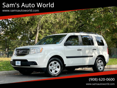 2013 Honda Pilot for sale at Sam's Auto World in Roselle NJ