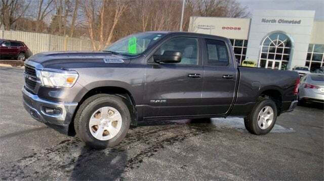 Used 2021 RAM Ram 1500 Pickup Big Horn/Lone Star with VIN 1C6SRFBT9MN780203 for sale in North Olmsted, OH