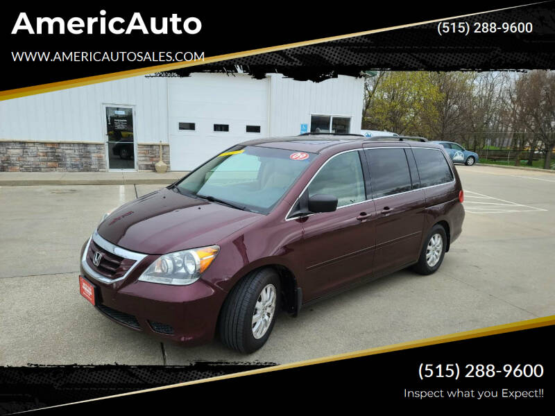 2009 Honda Odyssey for sale at AmericAuto in Des Moines IA