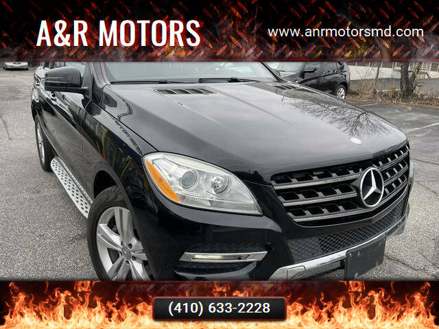2013 Mercedes-Benz M-Class for sale at A&R MOTORS in Baltimore MD