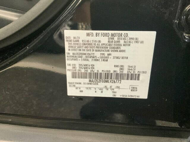 2021 Ford EcoSport S