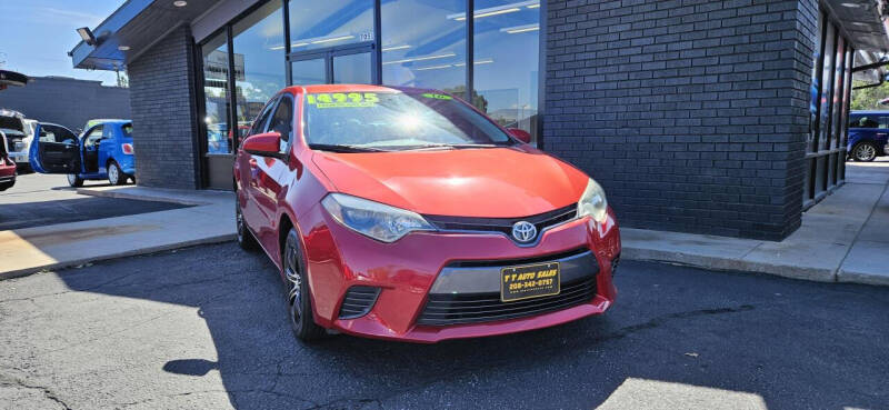 2016 Toyota Corolla for sale at TT Auto Sales LLC. in Boise ID