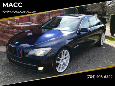 2011 BMW 7 Series for sale at MACC in Gastonia NC