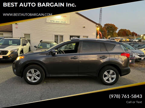 2014 Toyota RAV4 for sale at BEST AUTO BARGAIN inc. in Lowell MA