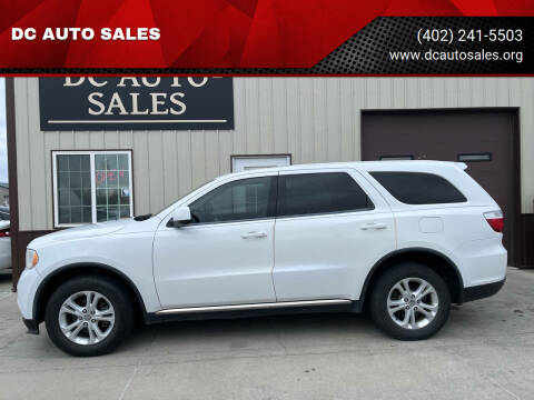 2013 Dodge Durango for sale at DC AUTO SALES in Dakota City NE