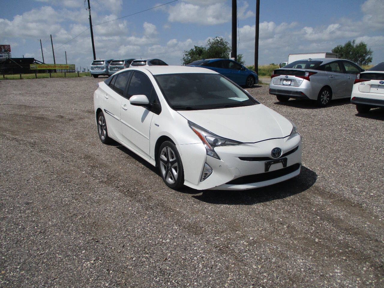 White 2017 Toyota Prius Four Touring Four Touring 4dr Hatchback 1