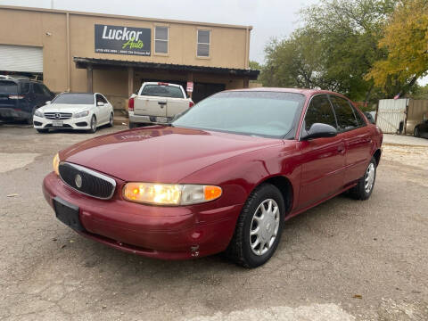 2004 Buick Century for sale at LUCKOR AUTO in San Antonio TX