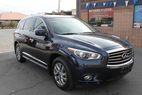 2015 Infiniti QX60 for sale at NV Cars 4 Less, Inc. in Las Vegas NV