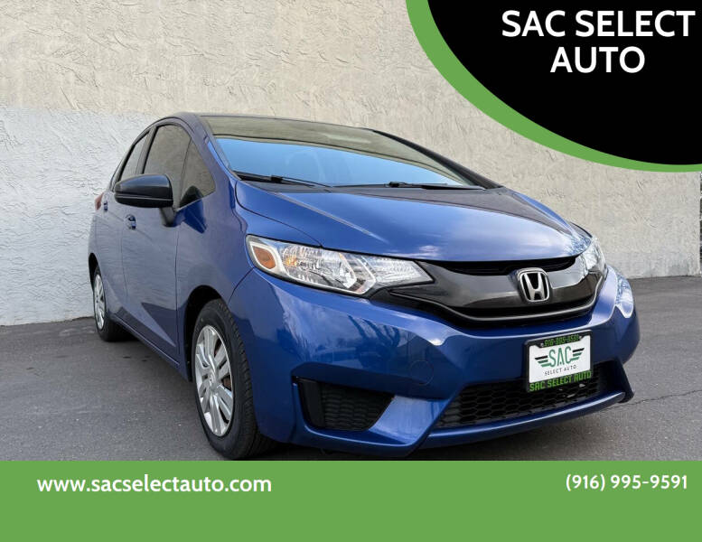 2015 Honda Fit for sale at SAC SELECT AUTO in Sacramento CA