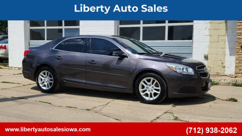 2013 Chevrolet Malibu for sale at Liberty Auto Sales in Merrill IA