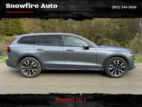 2021 Volvo V60 Cross Country for sale at Snowfire Auto in Waterbury VT