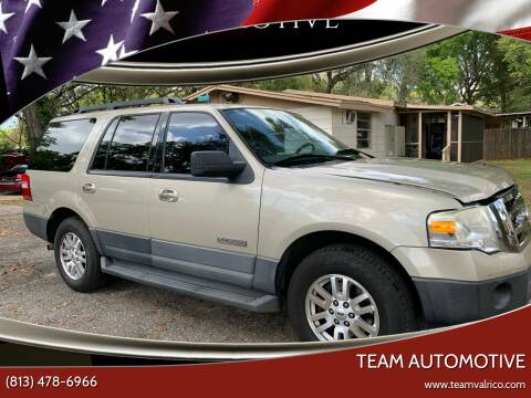 2007 Ford Expedition for sale at TEAM AUTOMOTIVE in Valrico FL