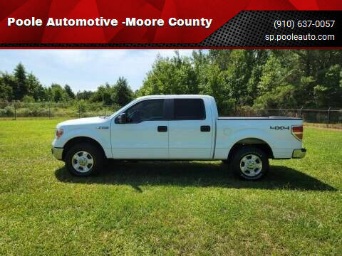 2014 Ford F-150 for sale at Poole Automotive -Moore County in Aberdeen NC