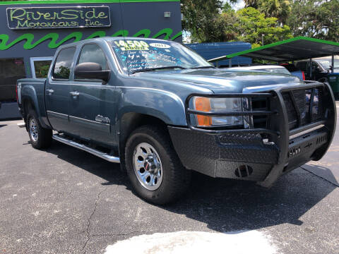 2011 GMC Sierra 1500 for sale at RIVERSIDE MOTORCARS INC - Main Lot in New Smyrna Beach FL