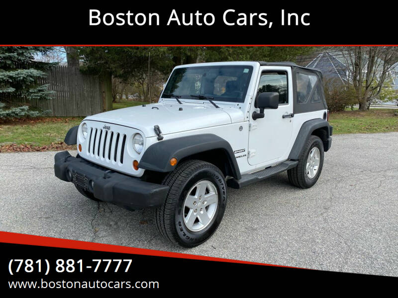 2011 Jeep Wrangler for sale at Boston Auto Cars in Dedham MA