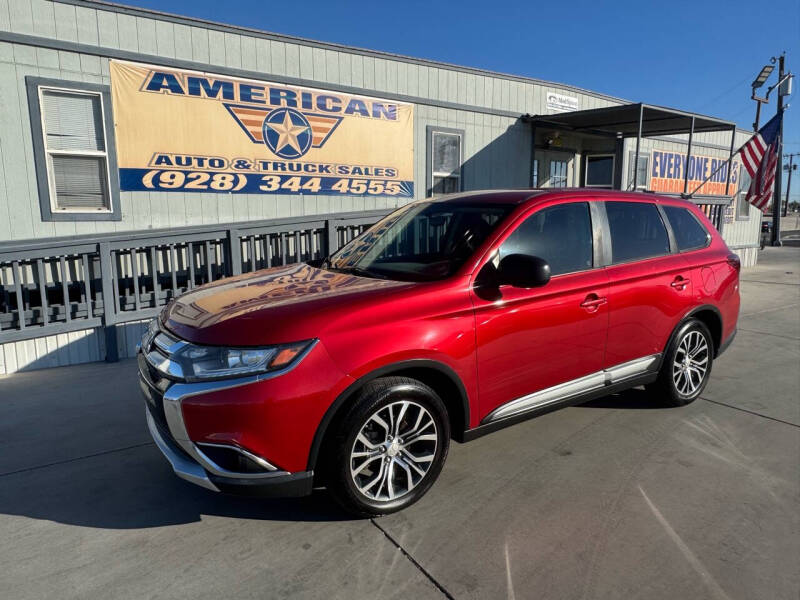 2016 Mitsubishi Outlander for sale at AMERICAN AUTO & TRUCK SALES LLC in Yuma AZ