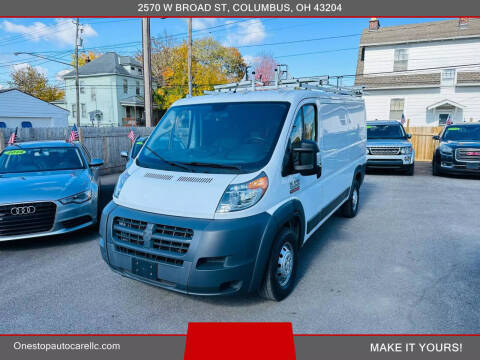 2018 RAM ProMaster for sale at One Stop Auto Care LLC in Columbus OH