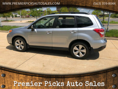 2015 Subaru Forester for sale at Premier Picks Auto Sales in Bettendorf IA