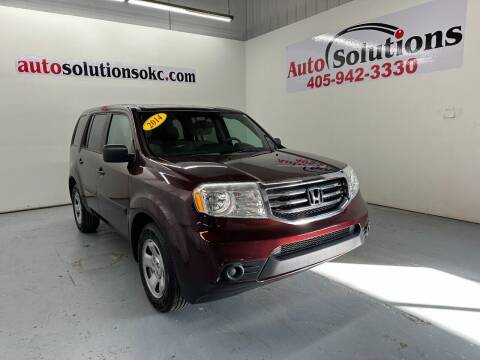 2014 Honda Pilot for sale at Auto Solutions in Warr Acres OK