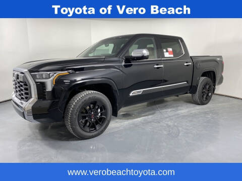 2024 Toyota Tundra for sale at PHIL SMITH AUTOMOTIVE GROUP - Toyota Kia of Vero Beach in Vero Beach FL