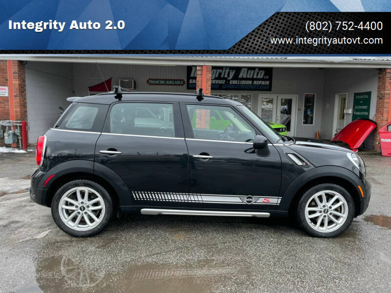 2016 MINI Countryman for sale at Integrity Auto 2.0 in Saint Albans VT