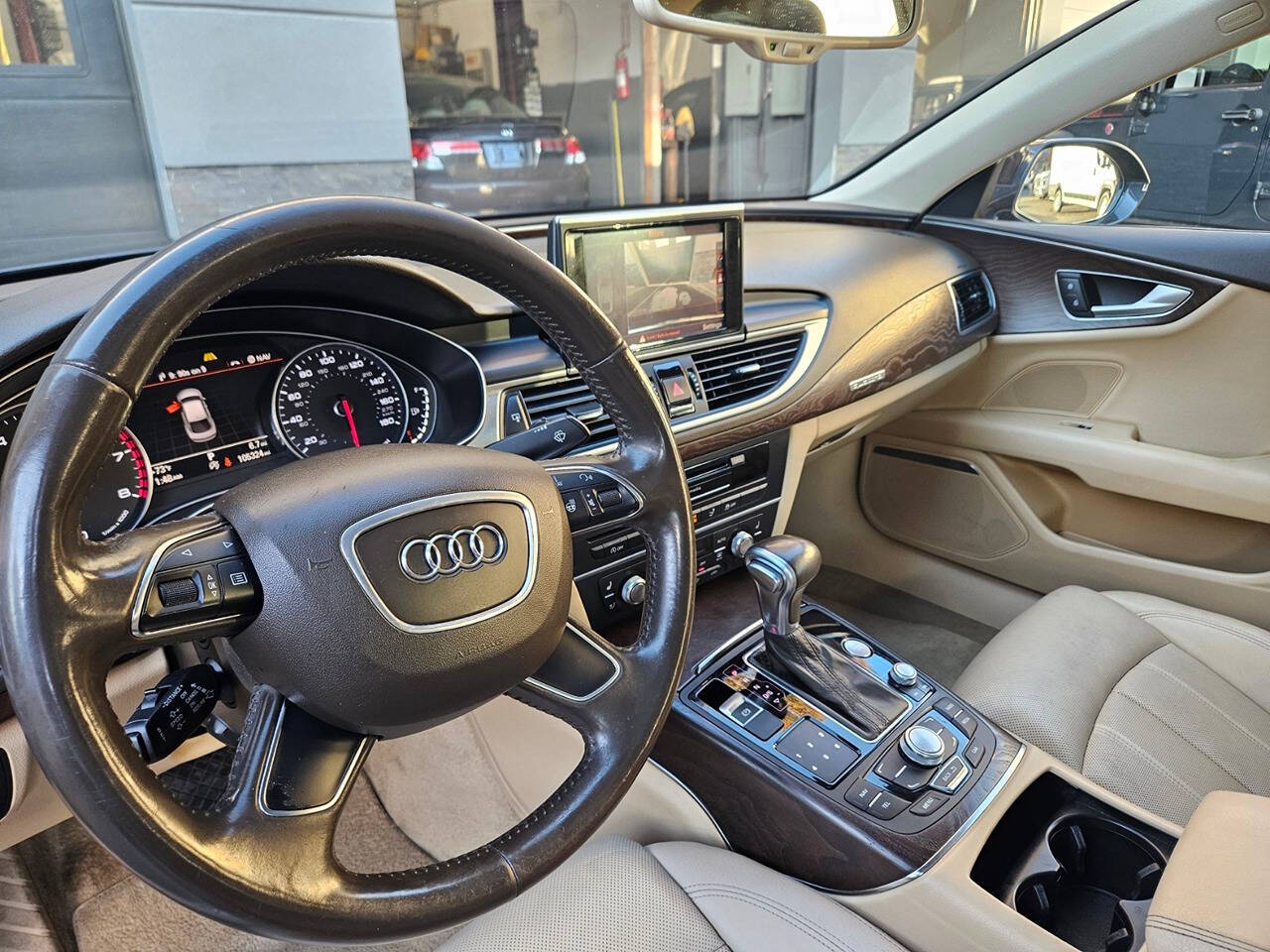 2014 Audi A7 for sale at RENOS AUTO SALES LLC in Waterbury, CT