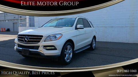 2013 Mercedes-Benz M-Class for sale at Elite Motor Group in Lindenhurst NY